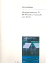 Moments musicaux 3 fr Klarinette, Violoncello und Klavier Partitur und Stimmen