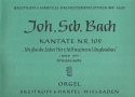 Ich glaube, lieber Herr, hilf meinem Unglauben Kantate Nr.109 BWV109 Orgel