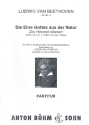 Die Ehre Gottes aus der Natur op.48,4 fr gem Chor a cappella (Orchester ad lib) Partitur