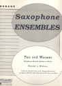 Fair and Warmer for 4-6 saxophones (AA(A)T(T)Bar) score and parts