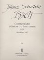 Ouvertre a-Moll BWV1067 fr Streicher und Bc Viola