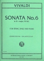 Sonata b flat major RV46 for string bass and piano