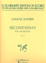 Second Essay op.17 for orchestra score