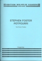 Steven Foster Potpourri for mixed chorus a cappella score,  archive copy