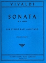 Sonata d minor op.2,3 for string bass and piano