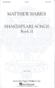 Shakespeare Songs vol.2 for mixed chorus a cappella score