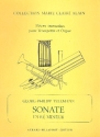 Sonate r mineur pour trompette en ut ou sib et orgue