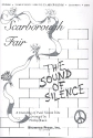 Scarborough Fair / The Sound of Silence for mixed chorus and piano (rhythm group ad lib) score