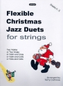 Flexible Christmas Jazz Duets for 2 string instruments (vl/va/vc) scores