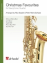 Christmas Favourites for 4 saxophones (SATBar) score and parts