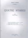 4 Hymnes pour grand orgue