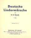 Deutsche Liedermrsche Band 1 fr Blasorchster Trompete 3