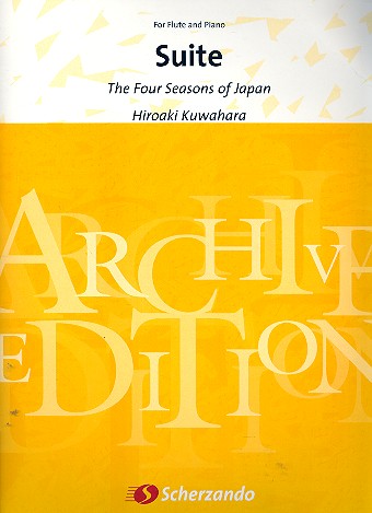 The four Seasons of Japan for flute and piano