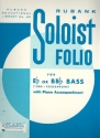 Soloist Folio for bass in Eb /Bb (tuba/sousaphone) and piano