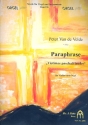 Paraphrase Victimae paschali laudes fr Violine und Orgel