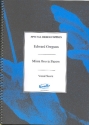 Missa brevis pacem for baritone, boy's chorus and wind ensemble vocal score,  archive copy