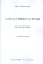 A Cradle Song - The Tyger for mixed chorus a cappella score