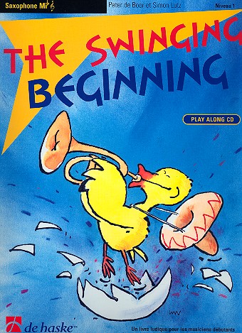 The Swinging Beginning (+CD) pour saxophone alto/baritone (frz)