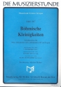 Bhmische Kleinigkeiten fr Oboe (Klarinette), Klarinette und Fagott Partitur und Stimmen