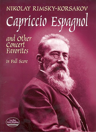 Capriccio espagnol and other Concert Favorites for orchestra score