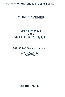 2 Hymns to the Mother of God for mixed chorus a cappella score