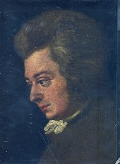 Postkarte Mozart 10,5x14,8cm