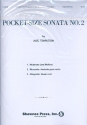 Pocket-Size Sonata no.2 for clarinet and piano archive copy