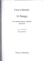 14 Songs for soprano (mezzo soprano) and piano