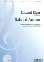 Salut d'amour fr Klavier und Harmonium Partitur und Stimme