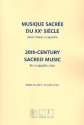 20th Century sacred Music for mixed chorus a cappella score