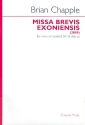 Missa brevis exoniensis for mixed chorus a cappella score