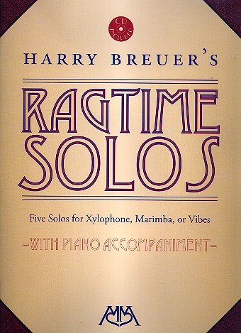 Ragtime Solos (+CD) for marimba (xylophone/ vies) and piano