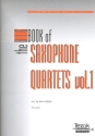 The big Book of Saxophone Quartets for 4 saxophones (SATBar) score and parts