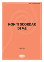 Non ti scordar di me for piano/vocal/guitar