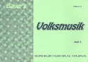 Bauers Volksmusik Band 3: fr Blasorchester Bass 1 in C