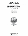 Rhapsody G minor op.79,2 for piano