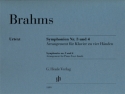 Sinfonien Nr.3 und Nr.4 fr Orchester fr Klavier zu 4 Hnden Spielpartitur