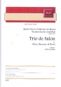 Trio de salon for oboe, bassoon and piano parts