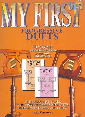 My first progressive Duets for strings viola score