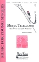 Metsa Telegramm for female chorus and piano score (en/est)