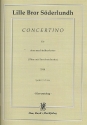 Concertino for oboe and string orchestra oboe and piano