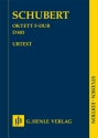 Oktett F-Dur D803 fr Klarinette, Fagott, Horn, 2 Violinen, Viola, Violoncello und Kontrabass Studienpartitur