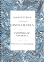 Canto a Sevilla for voice and orchestra score (sp),  archive copy