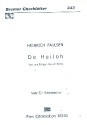 De Heiloh fr Mnnerchor a cappella Partitur