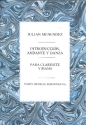 Introduccin, andante y danza para clarinete y piano