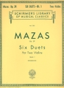 6 Duets op.39 vol.1 (nos.1-3) for 2 violins 2parts