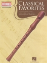 Classical Favorites for soprano recorder