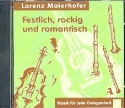 Musik fr jede Gelegenheit Band 2 - Festlich, rockig und romantisch  CD