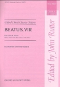 Beatus vir for mixed chorus (SSATTB) 2 violins and basso continuo chorus score