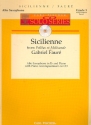 Sicilienne (+CD) for alto saxophone and piano